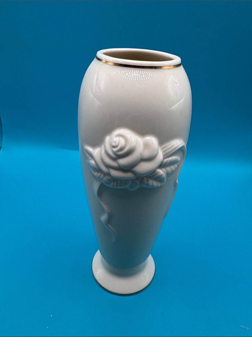 Lenox Vintage Rose Blossom Collection Bud Vase